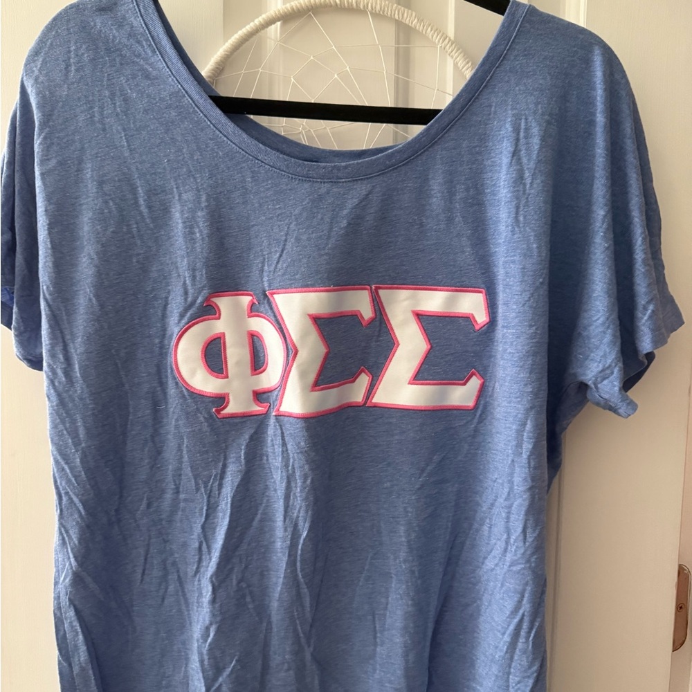 Blue Greek Letter T-Shirt